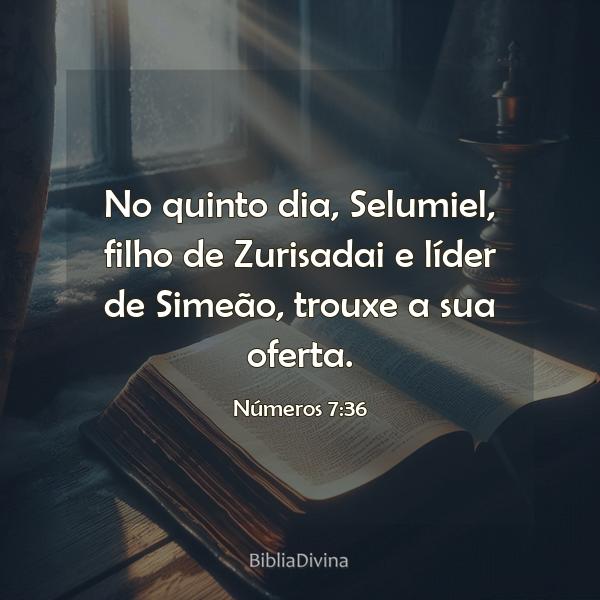 Números 7:36