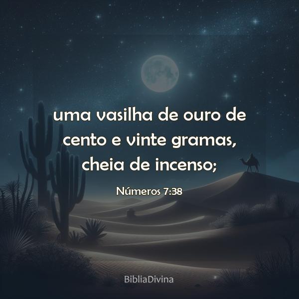 Números 7:38