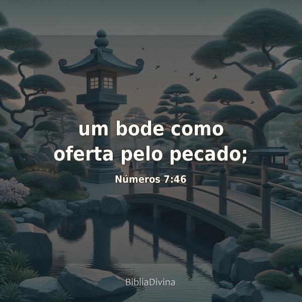 Números 7:46