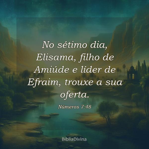 Números 7:48