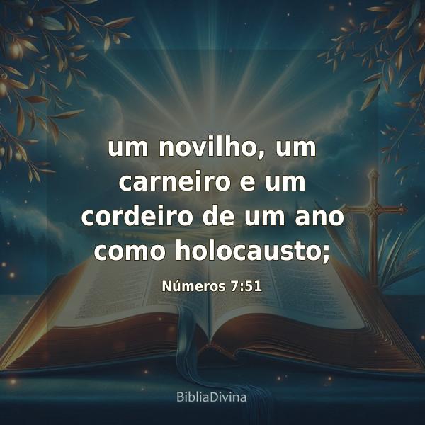 Números 7:51