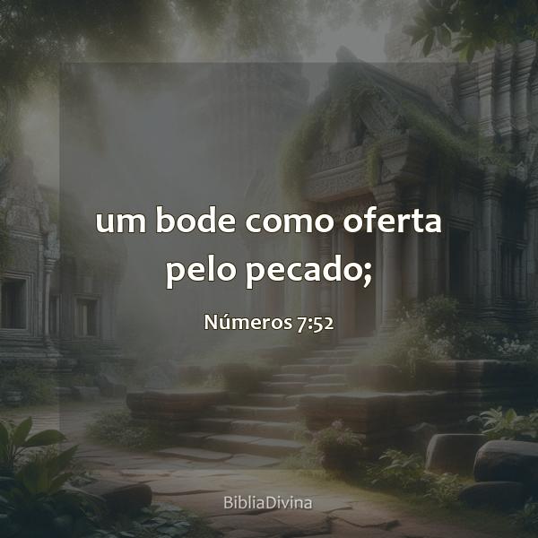 Números 7:52