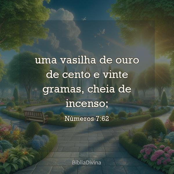 Números 7:62