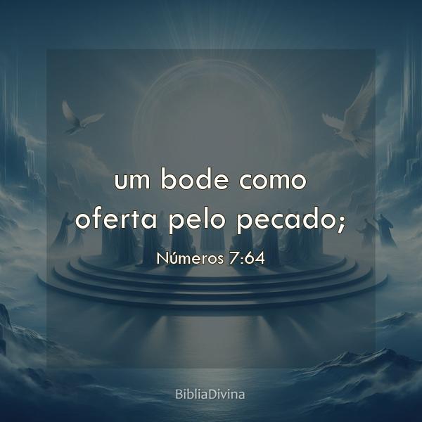 Números 7:64