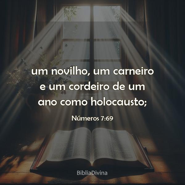 Números 7:69