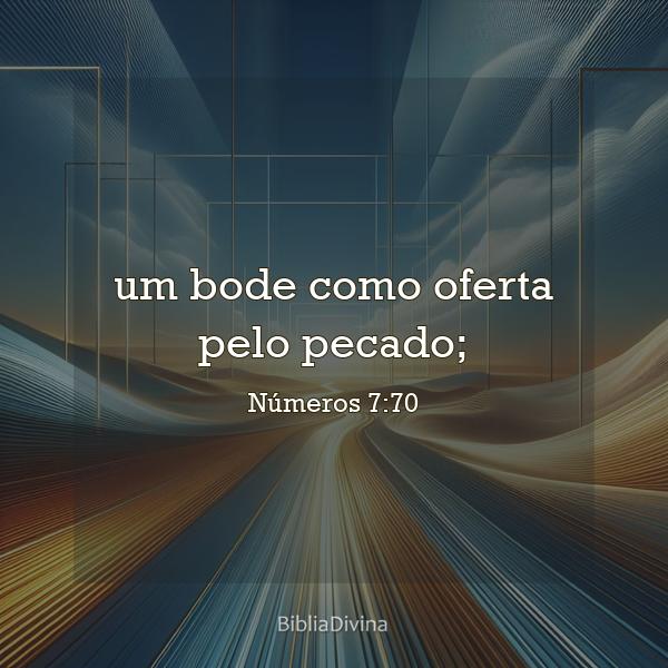 Números 7:70