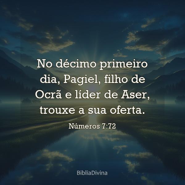 Números 7:72