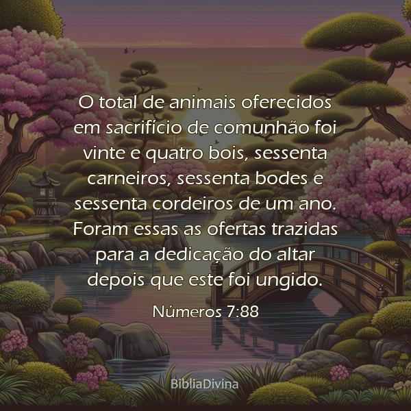 Números 7:88