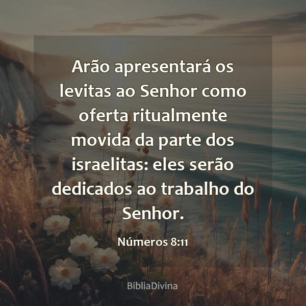 Números 8:11