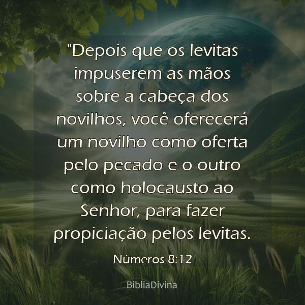 Números 8:12