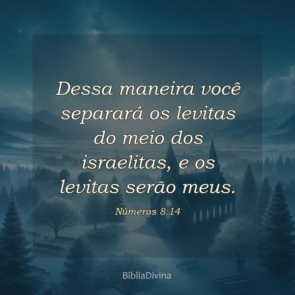 Números 8:14