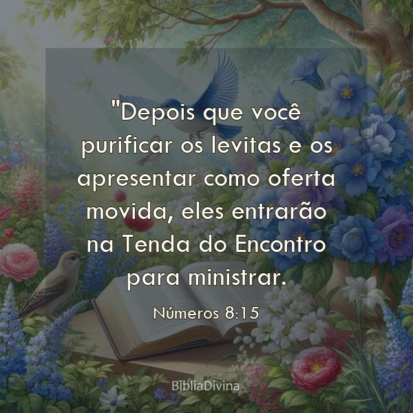 Números 8:15