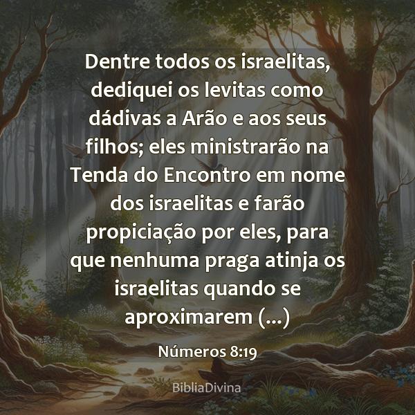 Números 8:19