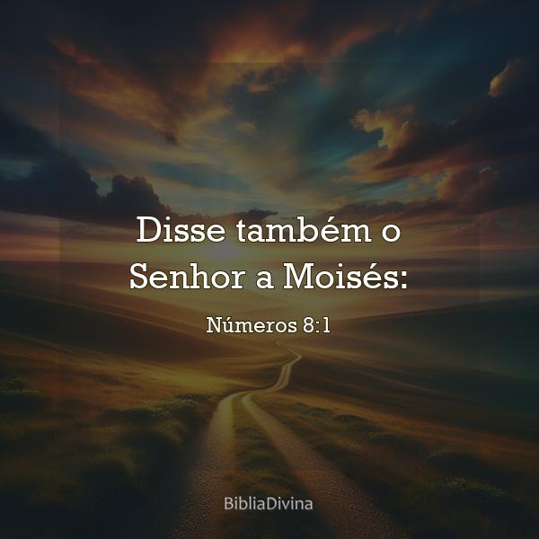 Números 8:1