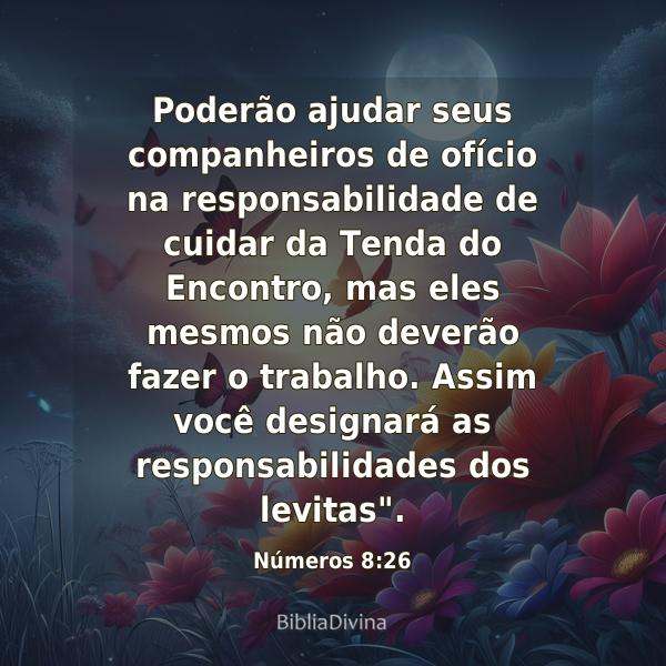 Números 8:26