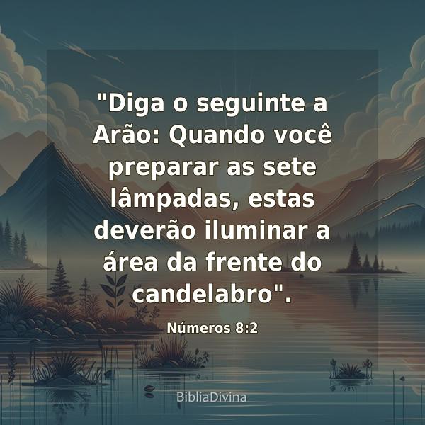 Números 8:2