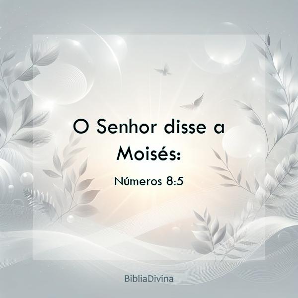 Números 8:5