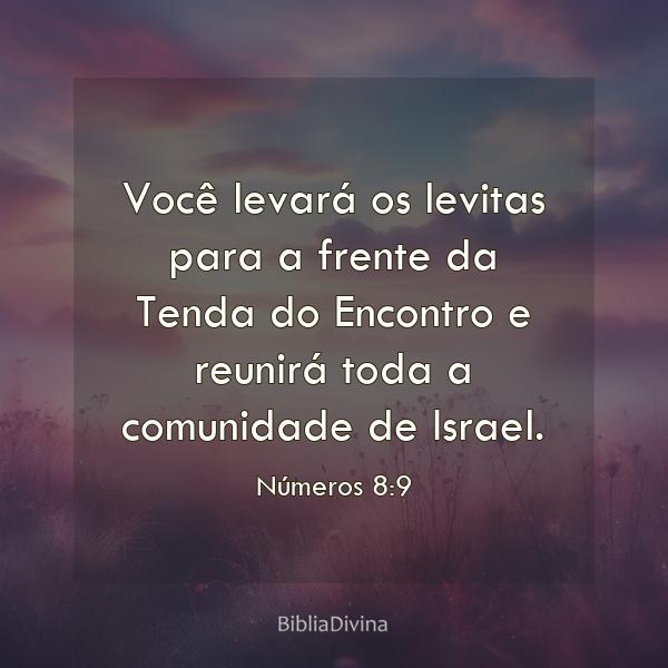 Números 8:9