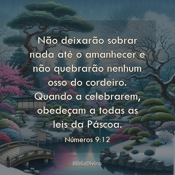 Números 9:12