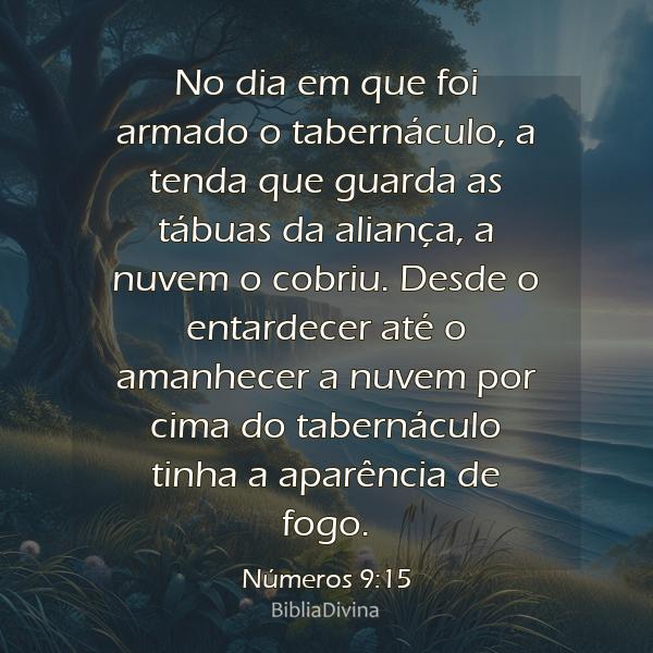 Números 9:15