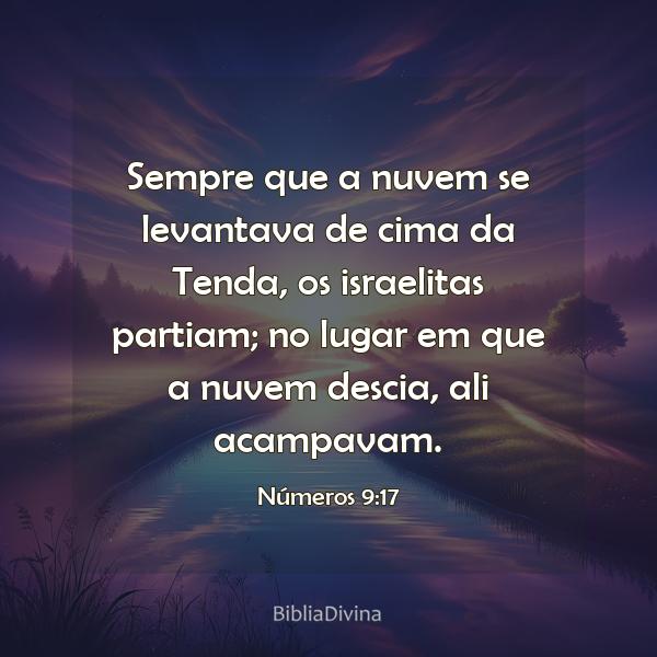 Números 9:17