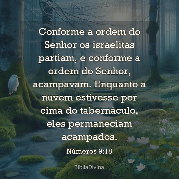 Números 9:18