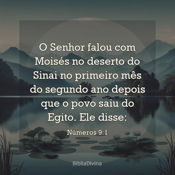 Números 9:1