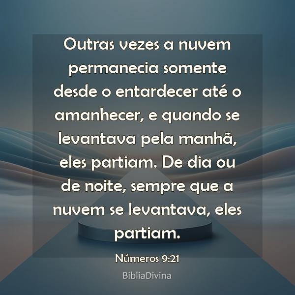 Números 9:21