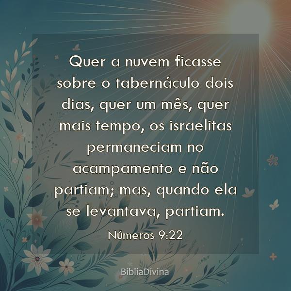 Números 9:22