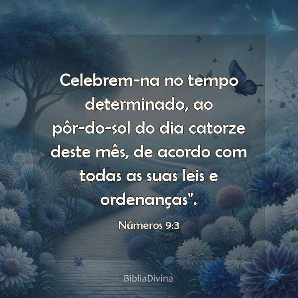 Números 9:3