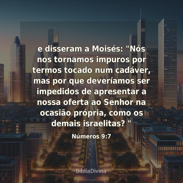 Números 9:7