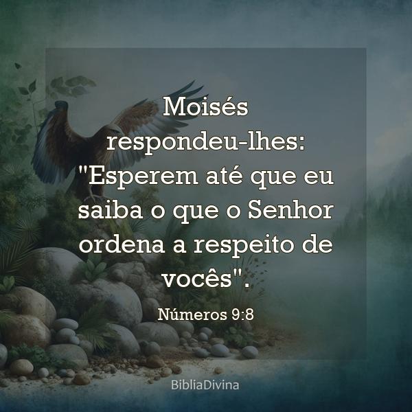 Números 9:8