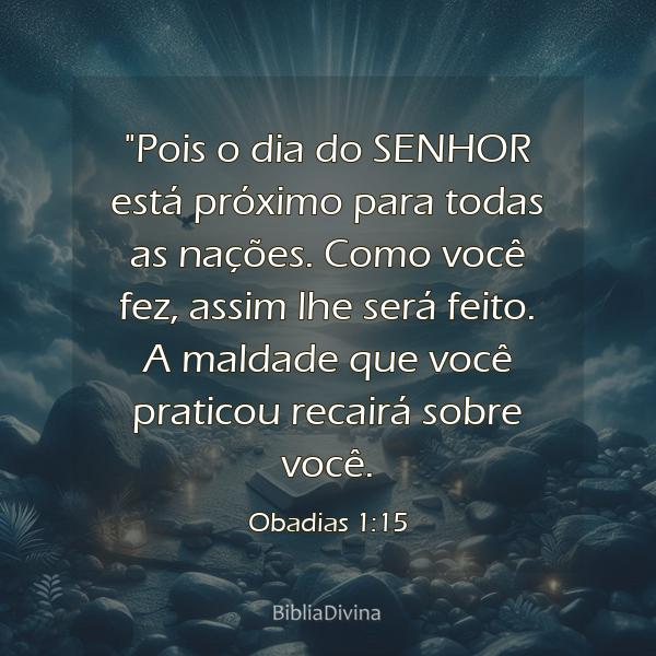 Obadias 1:15