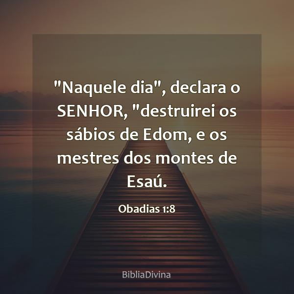 Obadias 1:8