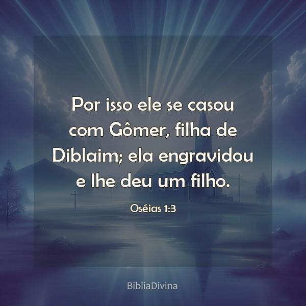 Oséias 1:3