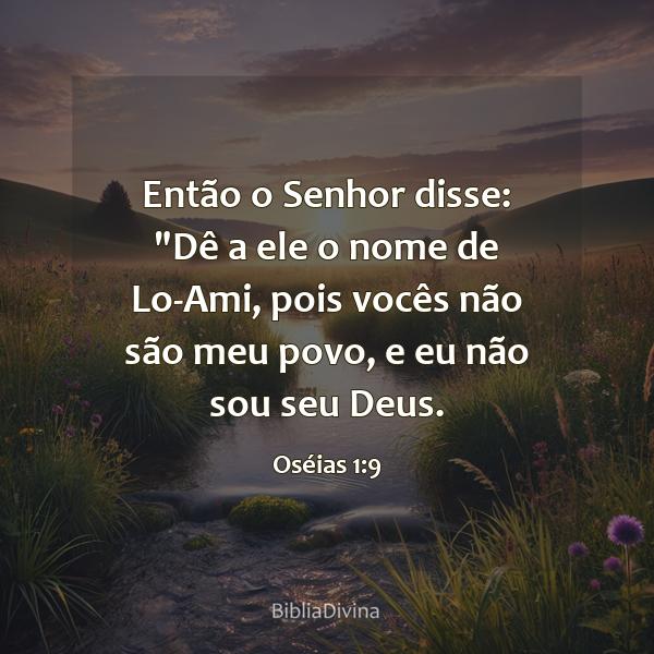 Oséias 1:9