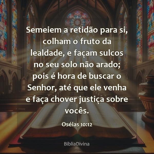 Oséias 10:12