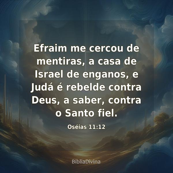 Oséias 11:12