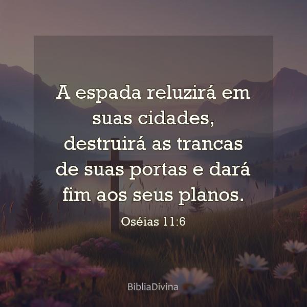 Oséias 11:6