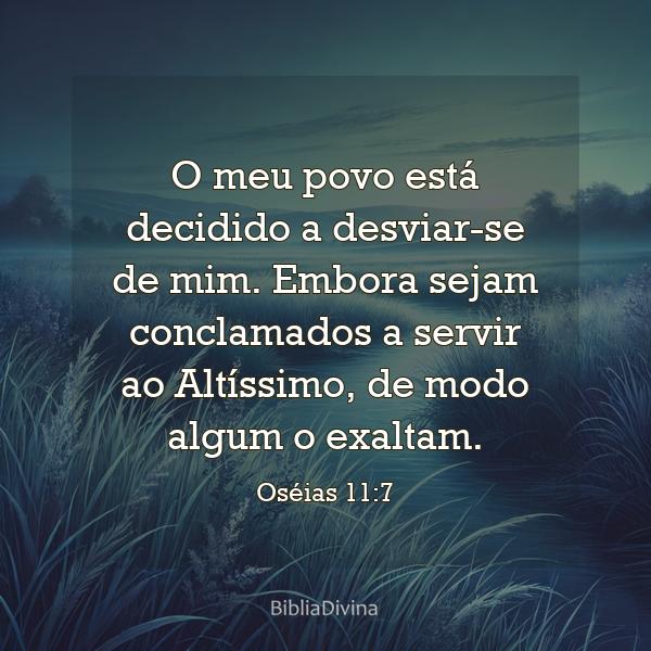 Oséias 11:7