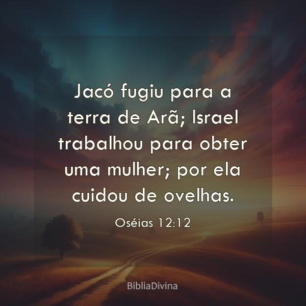 Oséias 12:12