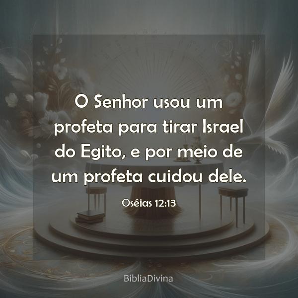 Oséias 12:13