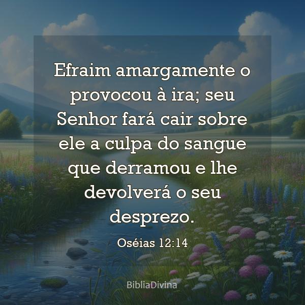 Oséias 12:14