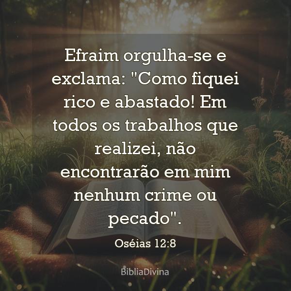 Oséias 12:8