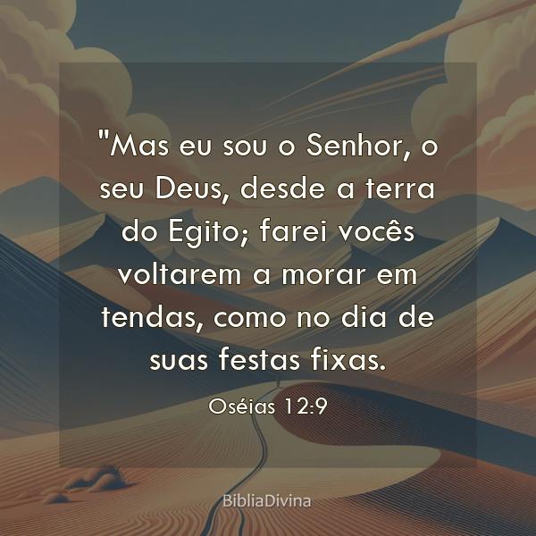 Oséias 12:9