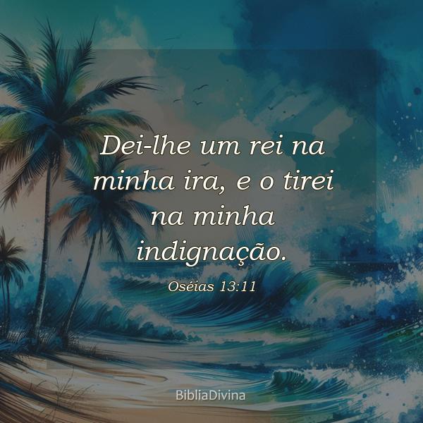 Oséias 13:11