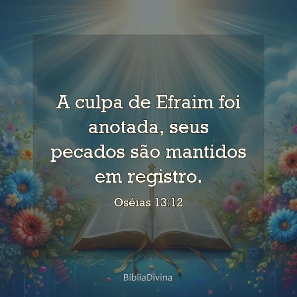 Oséias 13:12