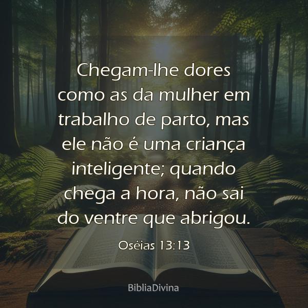 Oséias 13:13