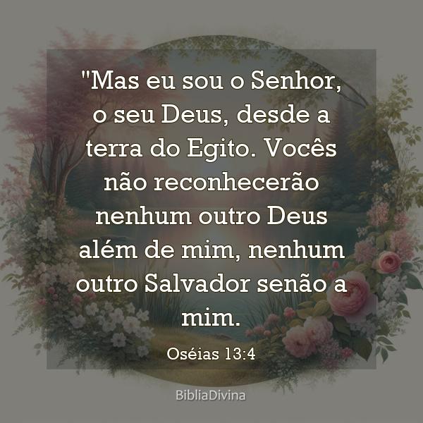 Oséias 13:4