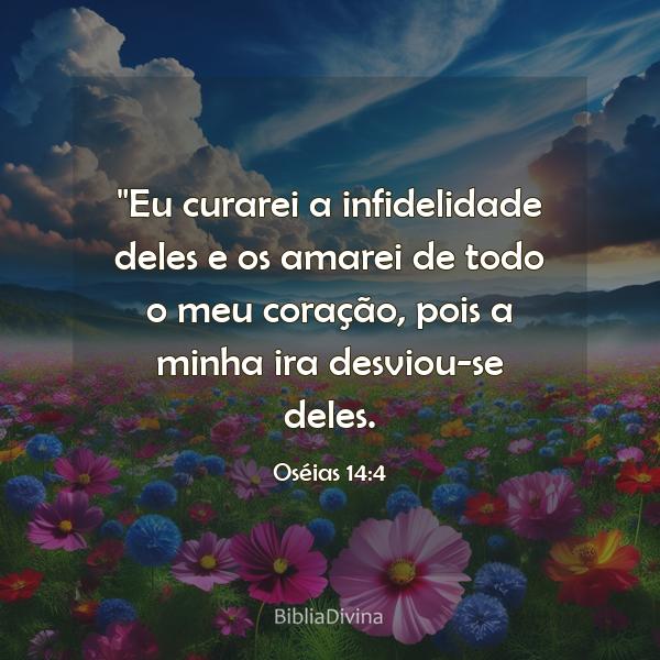 Oséias 14:4